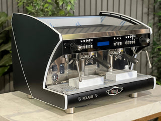 Wega Polaris Tron - 2 Group Commercial Espresso Machine Black - Brand New