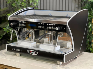 Wega Polaris Tron - 2 Group Commercial Espresso Machine Black - Brand New