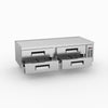 FED-X Chef Base Refrigerated Drawer Bench 453L XCB-72