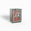 FED-X Thermaster Stainless Steel Upright Static Display Freezer XF200SG