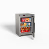 FED-X Thermaster Stainless Steel Upright Static Display Freezer XF200SG