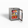 FED-X Thermaster Stainless Steel Upright Static Display Freezer XF200SG