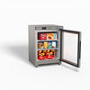 FED-X Thermaster Stainless Steel Upright Static Display Freezer XF200SG