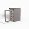 FED-X Thermaster Stainless Steel Upright Static Display Freezer XF200SG