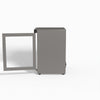FED-X Thermaster Stainless Steel Upright Static Display Freezer XF200SG