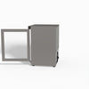FED-X Thermaster Stainless Steel Upright Static Display Freezer XF200SG