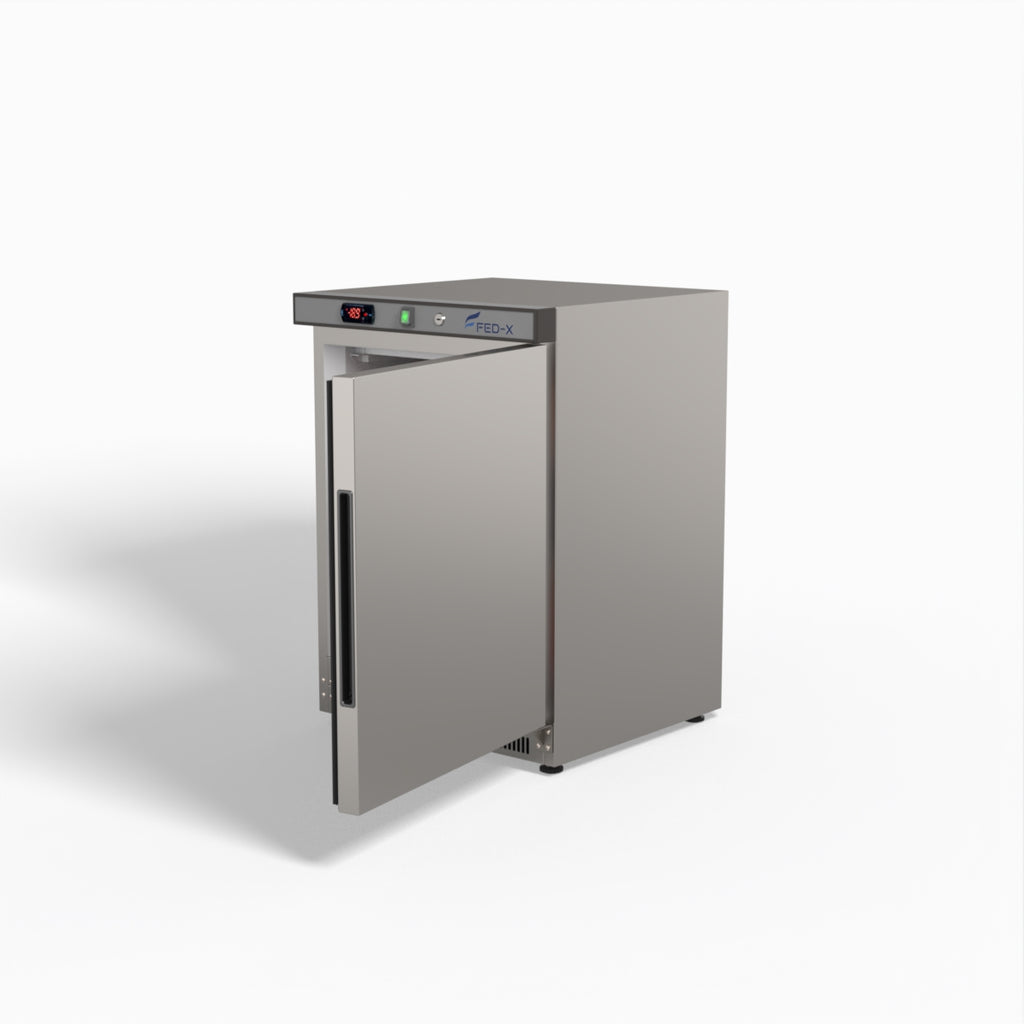 FED-X Thermaster Stainless Steel Uprighht Static Freezer XF200SS