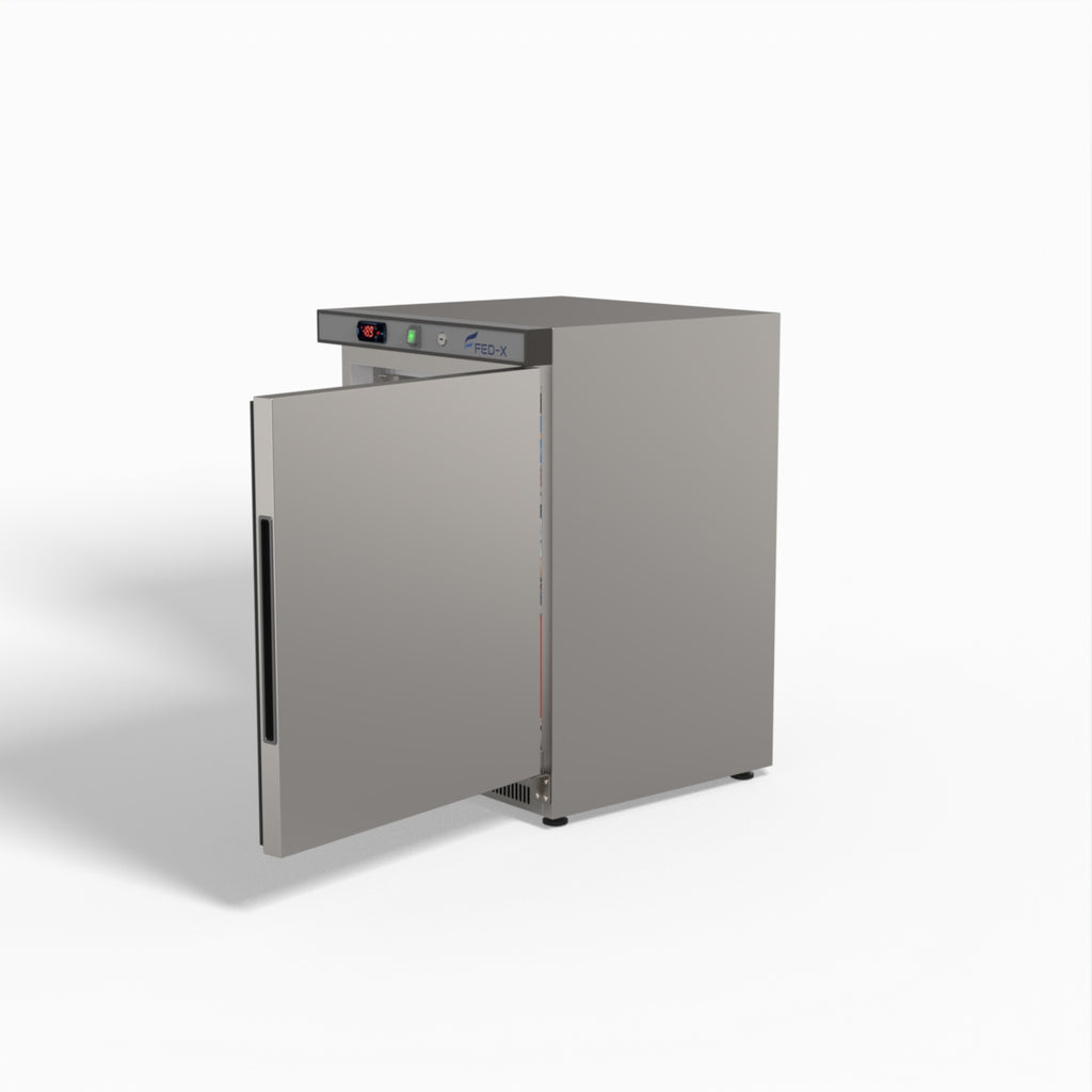 FED-X Thermaster Stainless Steel Uprighht Static Freezer XF200SS