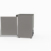 FED-X Thermaster Stainless Steel Uprighht Static Freezer XF200SS