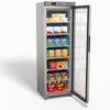 FED-X Thermaster Stainless Steel Upright Static Display Freezer XF400SG