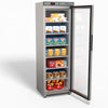 FED-X Thermaster Stainless Steel Upright Static Display Freezer XF400SG