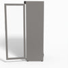 FED-X Thermaster Stainless Steel Upright Static Display Freezer XF400SG
