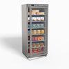 FED-X 555L Single Glass Door Freezer - XF600SG