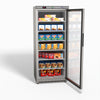 FED-X 555L Single Glass Door Freezer - XF600SG