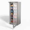 FED-X 555L Single Glass Door Freezer - XF600SG