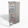 FED-X 555L Single Glass Door Freezer - XF600SG