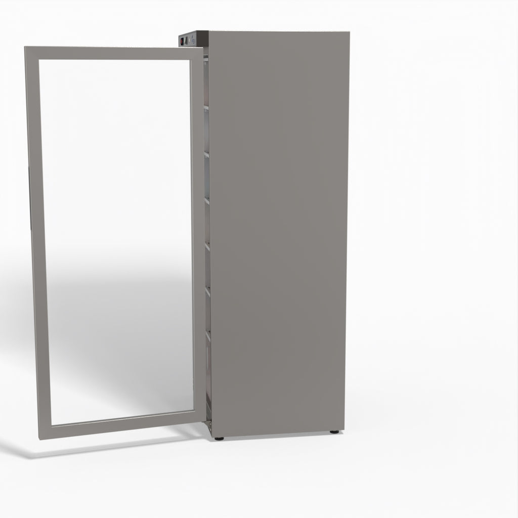 FED-X 555L Single Glass Door Freezer - XF600SG