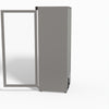 FED-X 555L Single Glass Door Freezer - XF600SG