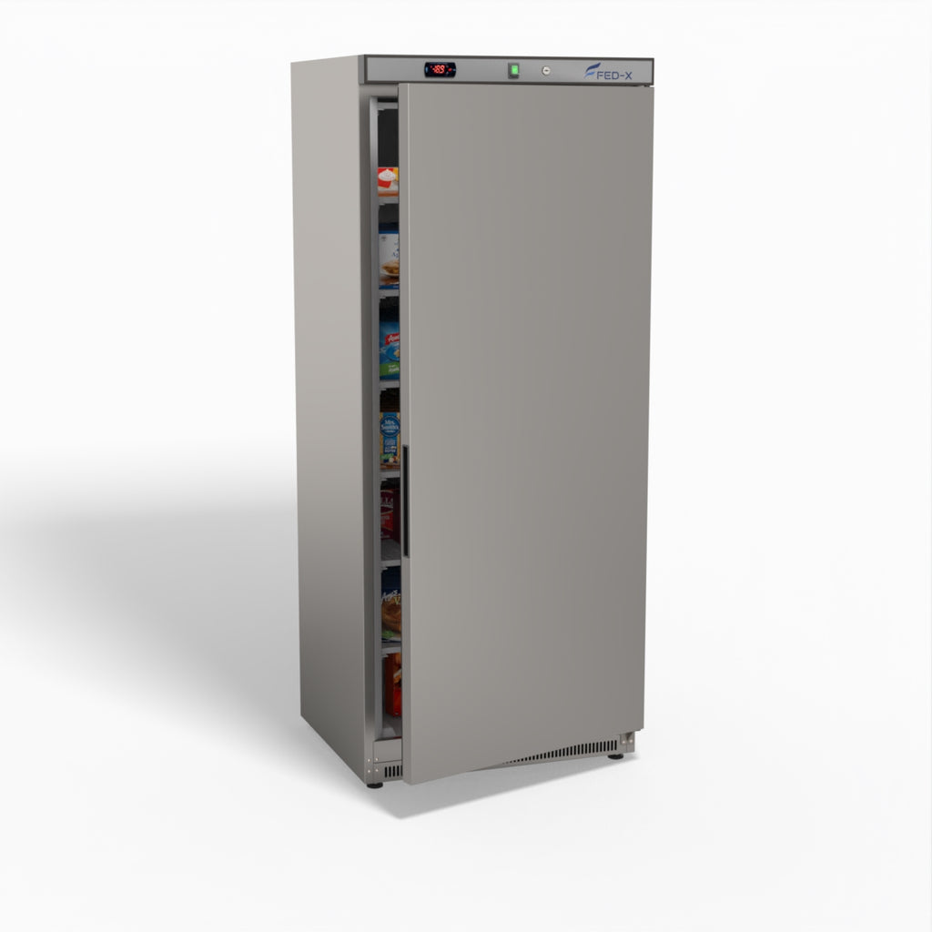 FED-X Thermaster Stainless Steel Uprighht Static Freezer XF600SS