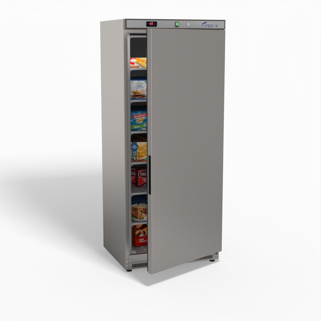 FED-X Thermaster Stainless Steel Uprighht Static Freezer XF600SS