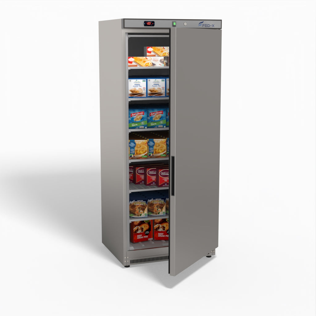 FED-X Thermaster Stainless Steel Uprighht Static Freezer XF600SS