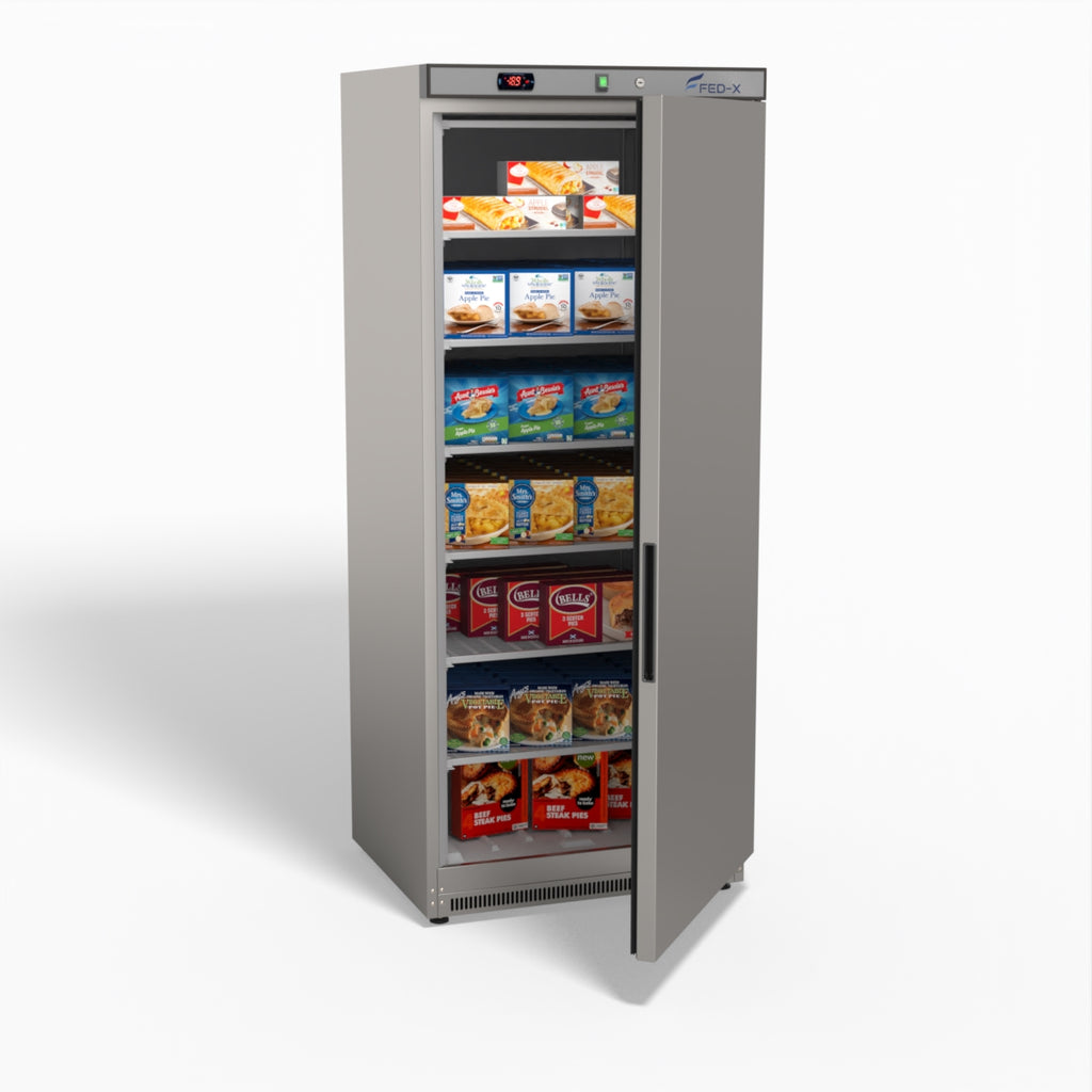 FED-X Thermaster Stainless Steel Uprighht Static Freezer XF600SS