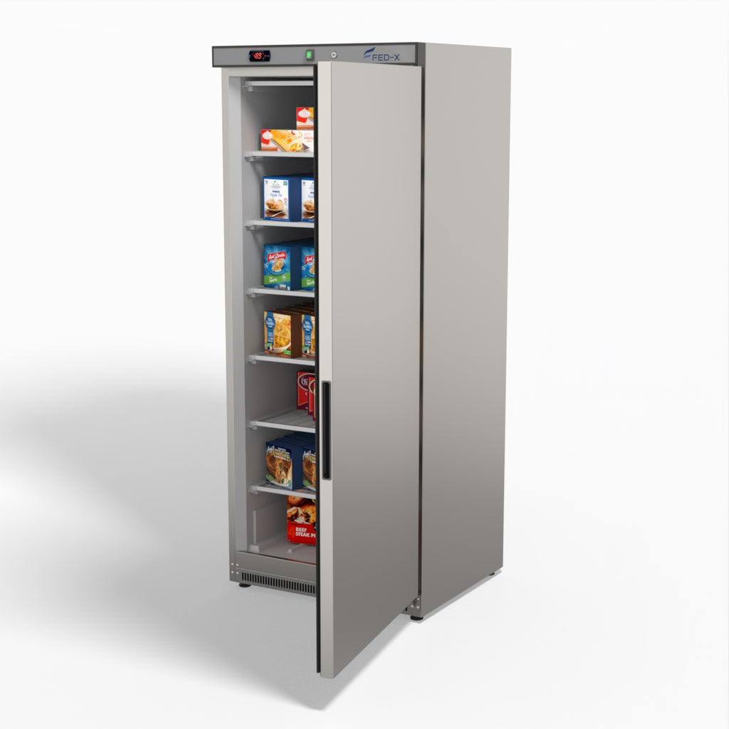 FED-X Thermaster Stainless Steel Uprighht Static Freezer XF600SS