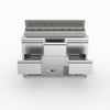FED-X Six Drawer Salad Prep Fridge XGNS1300D-6D