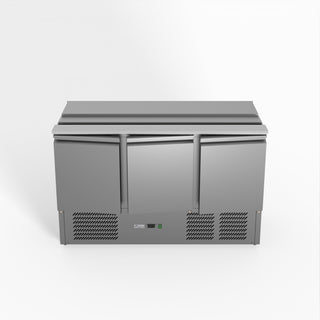 Three Door Salad Prep Fridge - FED-X XGNS1300S