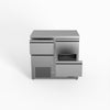 FED-X Four Drawer Compact Workbench Fridge XGNS900-4D