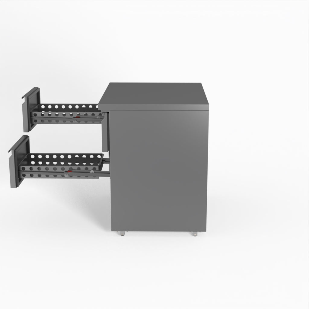 FED-X Four Drawer Compact Workbench Fridge XGNS900-4D