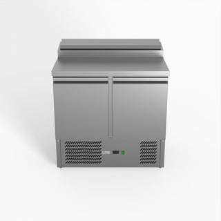 Two Door Salad Prep Fridge - FED-X XGNS900D