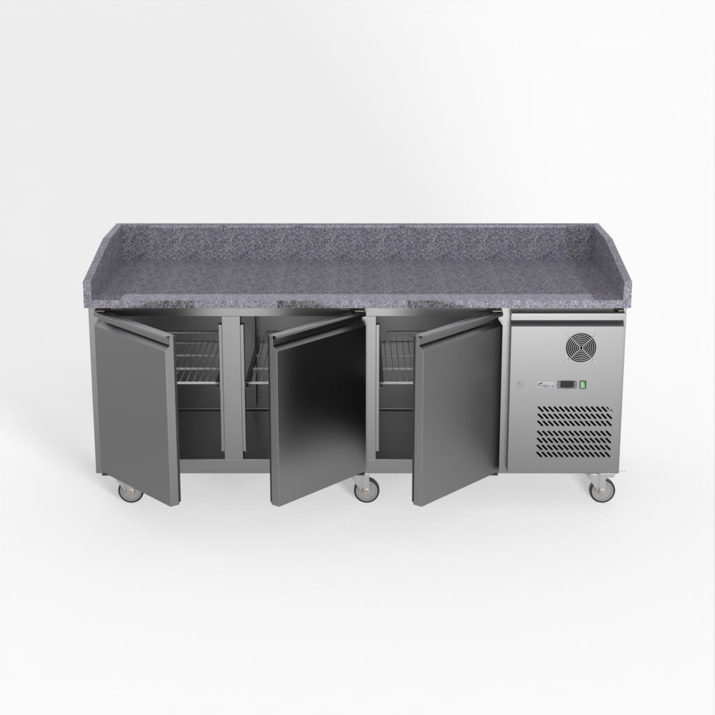 FED-X Three Door Standard Saladette XPZ3600TN