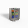 FED-X Thermaster Stainless Steel Upright Static Display Fridge XR200SG