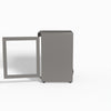 FED-X Thermaster Stainless Steel Upright Static Display Fridge XR200SG