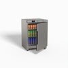 FED-X Thermaster Stainless Steel Upright Static Fridge XR200SS