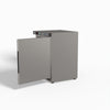 FED-X Thermaster Stainless Steel Upright Static Fridge XR200SS