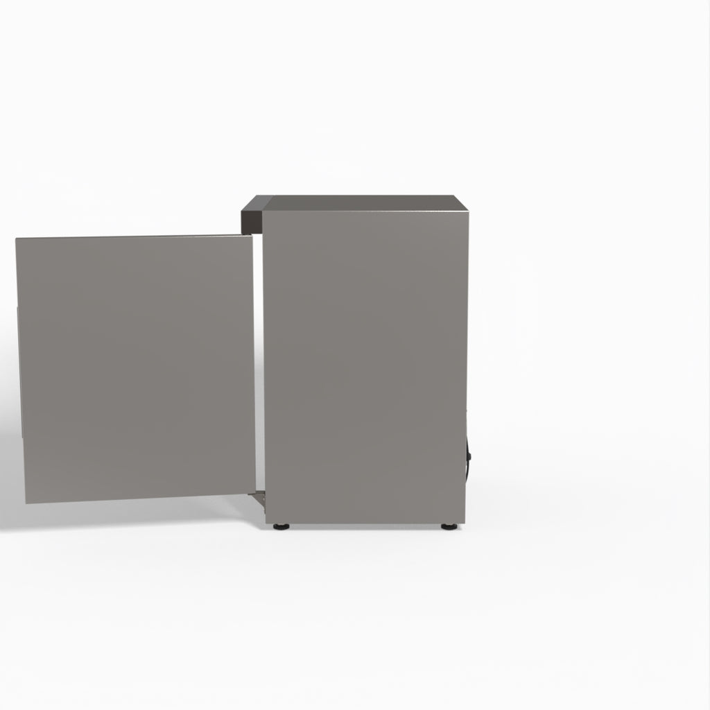 FED-X Thermaster Stainless Steel Upright Static Fridge XR200SS