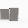 FED-X Thermaster Stainless Steel Upright Static Fridge XR200SS