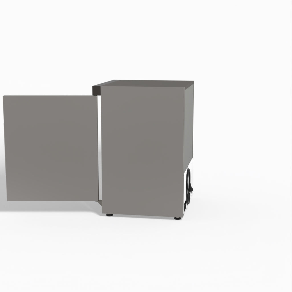 FED-X Thermaster Stainless Steel Upright Static Fridge XR200SS