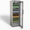 FED-X Thermaster Stainless Steel Upright Static Display Fridge XR400SG