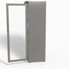 FED-X Thermaster Stainless Steel Upright Static Display Fridge XR400SG