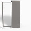 FED-X Thermaster Stainless Steel Upright Static Display Fridge XR400SG