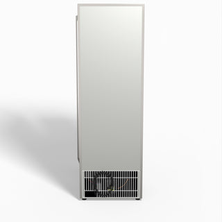 Thermaster Stainless Steel Upright Static Display Fridge XR400SG