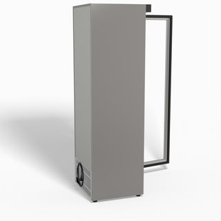 Thermaster Stainless Steel Upright Static Display Fridge XR400SG