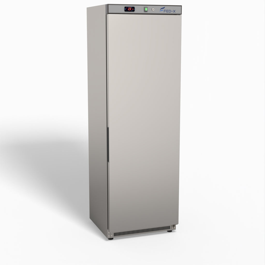 Stainless Steel Upright Static Fridge XR400SS