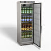 FED-X Stainless Steel Upright Static Fridge XR400SS