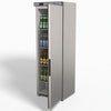 FED-X Stainless Steel Upright Static Fridge XR400SS