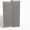 FED-X Stainless Steel Upright Static Fridge XR400SS