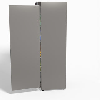 Stainless Steel Upright Static Fridge XR400SS